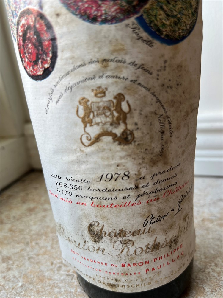 Chateau Mouton Rotschild 1978