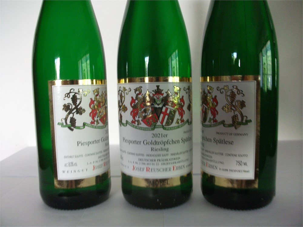 Piesporter Goldtröpfchen Spätlese Riesling Edelsüß Mosel 2021