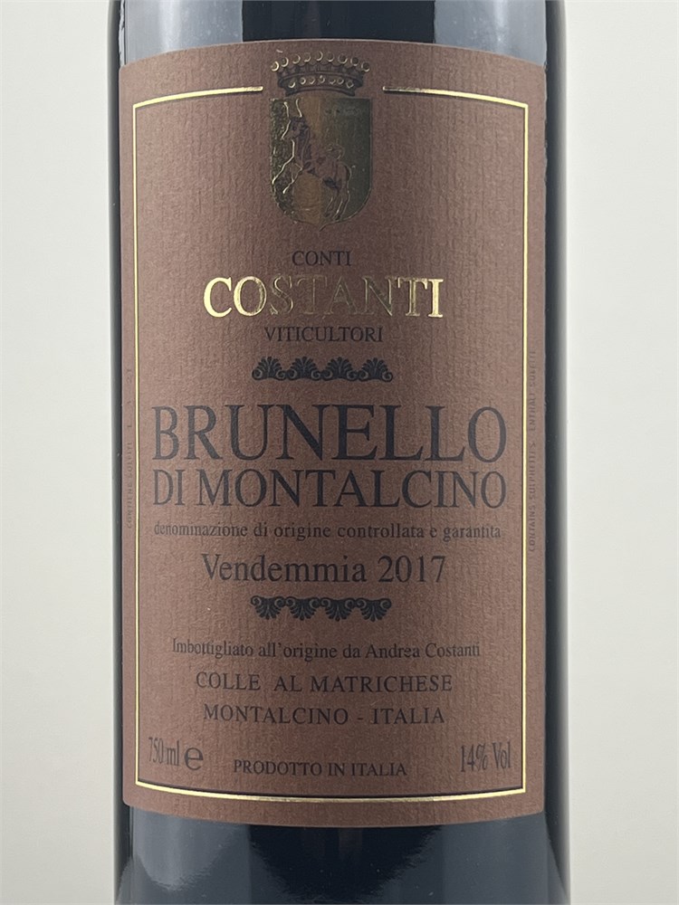 Conti Constanti Brunello Di Montalcino 2017