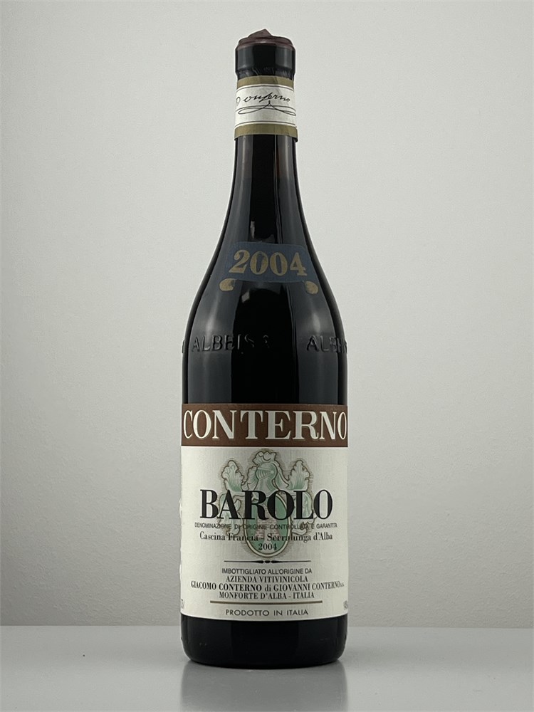 Giacomo Conterno Barolo Cascina Francia 2004