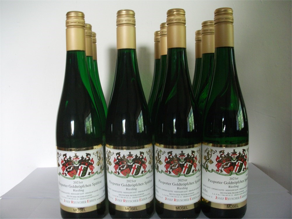 Piesporter Goldtröpfchen Spätlese Riesling Edelsüß Mosel 2021