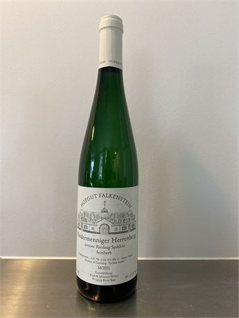 Hofgut Falkenstein Niedermenniger Herrenberg Riesling Spätlese feinherb ...